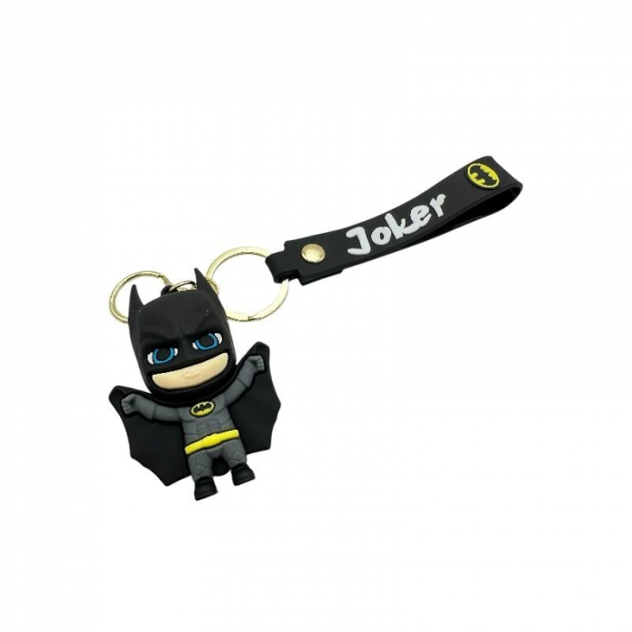 Breloc Tip Figurina Multicolora Din Silicon – Accesoriu Amuzant Pentru Chei Sau Ghiozdan,  [6]