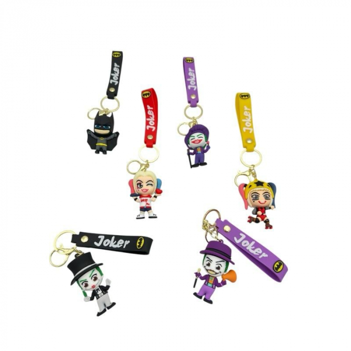 Breloc Tip Figurina Multicolora Din Silicon – Accesoriu Amuzant Pentru Chei Sau Ghiozdan,  [2]