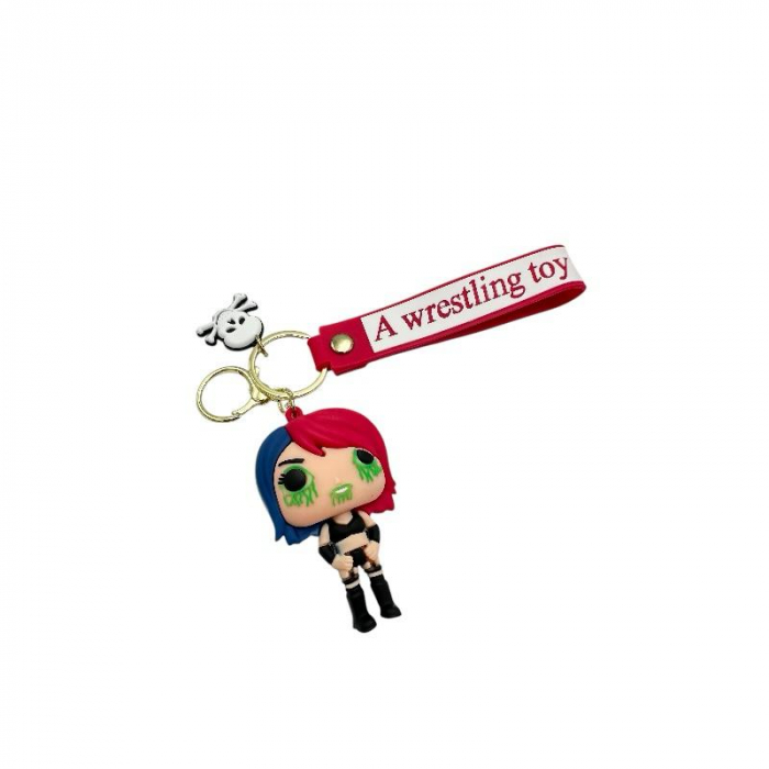 Breloc Tip Figurina Multicolora Din Silicon – Accesoriu Jucaus Pentru Chei Si Ghiozdan, calitate superioara,  [6]