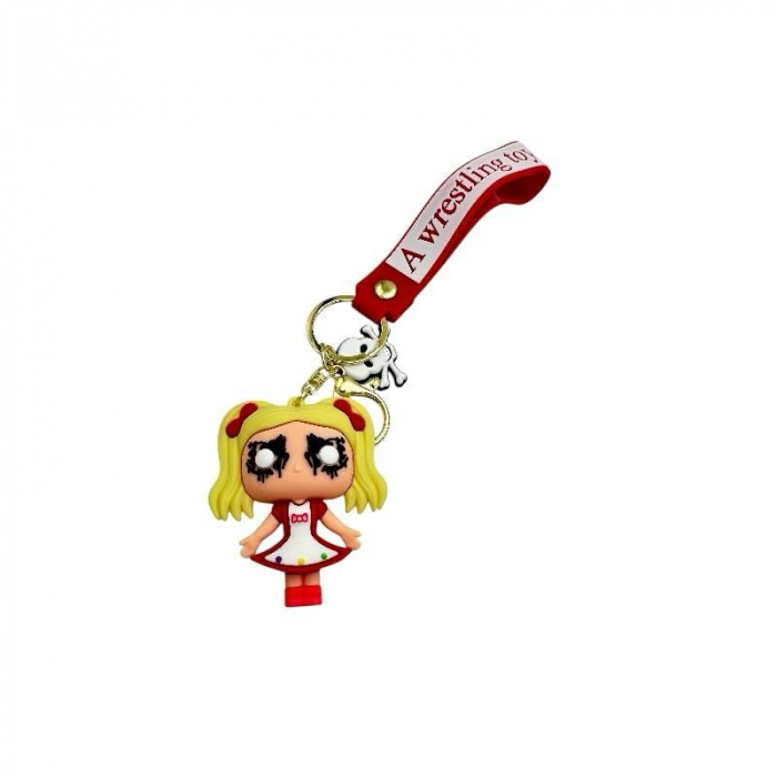 Breloc Tip Figurina Multicolora Din Silicon – Accesoriu Jucaus Pentru Chei Si Ghiozdan, calitate superioara,  [5]