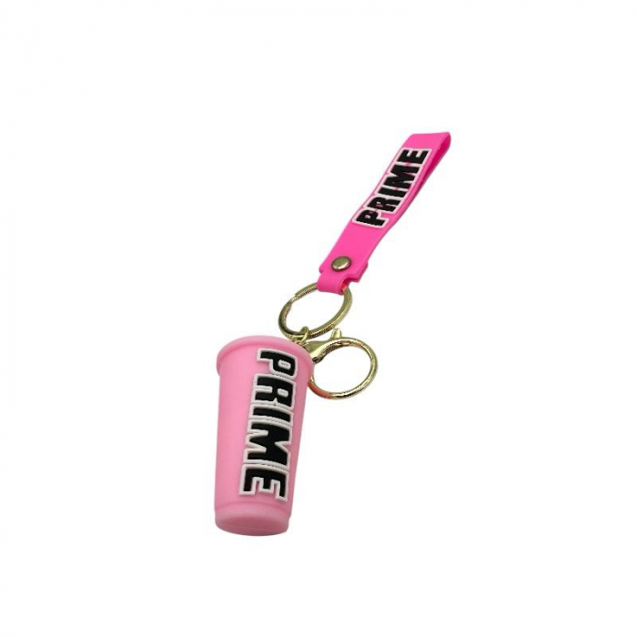 Breloc tip pahar multicolor din silicon – accesoriu trendy si vesel pentru chei sau ghiozdan,  [3]