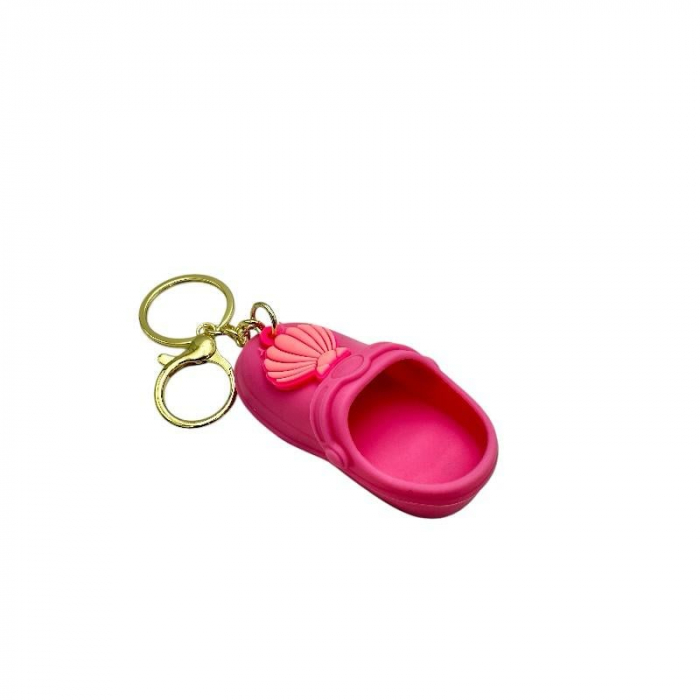Breloc tip Papuc din Silicon – Accesoriu jucaus si durabil pentru chei si ghiozdan, calitate superioara,  [4]