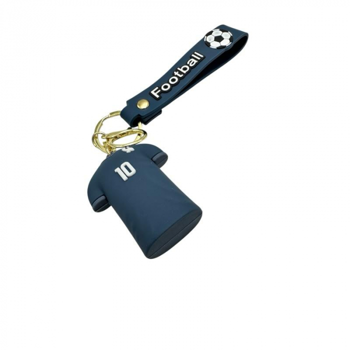 Breloc tip tricou din silicon – accesoriu colorat si durabil pentru chei sau ghiozdan, calitate superioara,  [5]
