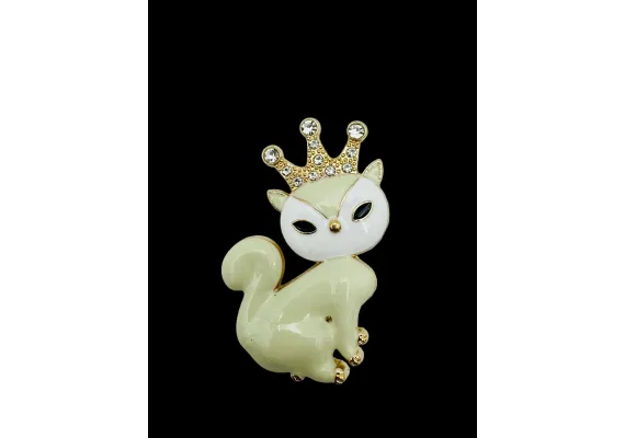 Brosa Martisor, marime mare, Pisicuta Rafinata, editie 2025, 6×5cm  [1]