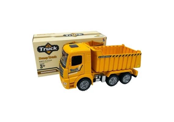 Camion Basculant de Jucarie cu Lumini, 25x10x12.4 cm - Distractie si Joaca Creativa  [1]