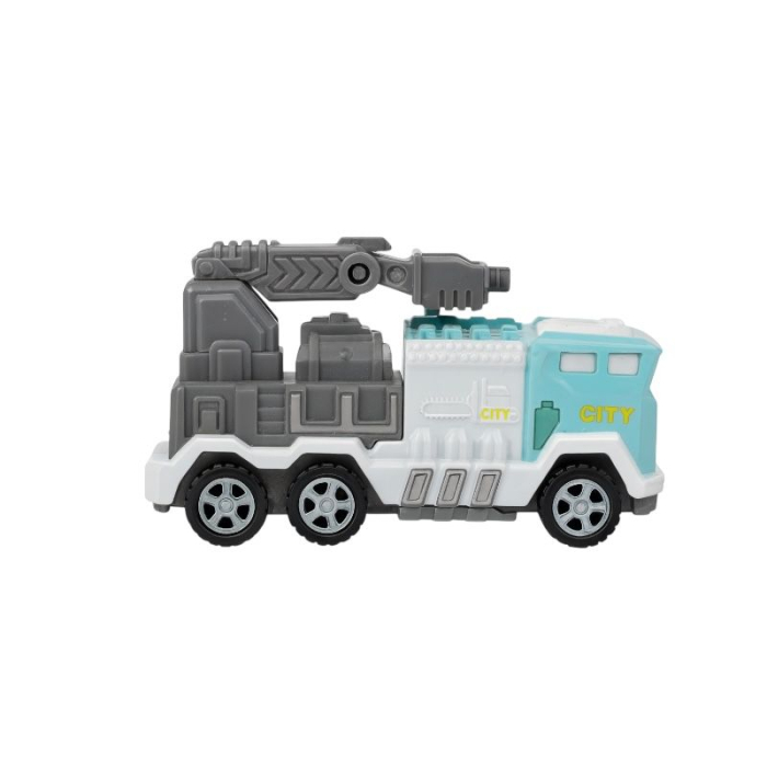 Camion Salubritate Jucarie Die-Cast Sanitation Truck – Pull Back Frictiune Copii 3+ [2]