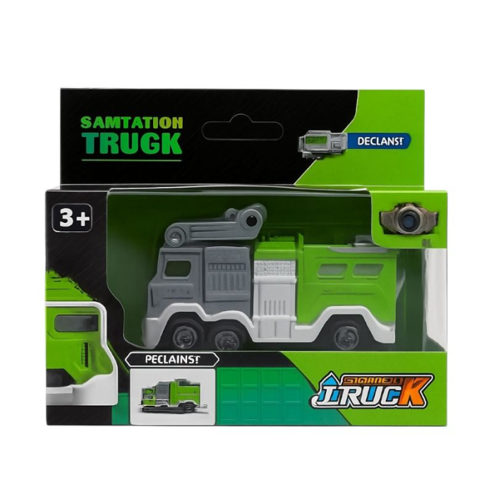 Camion Salubritate Jucarie Sanitation Truck – Functie Demontare Surubelnita Copii 3+ [1]