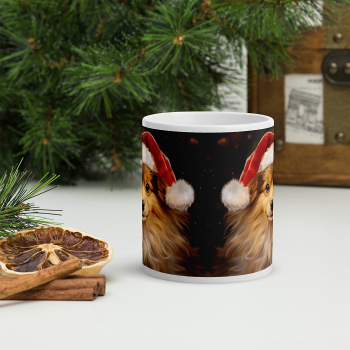 Cana Craciun 11 oz / 330 ml – ceramica – model festiv [3]