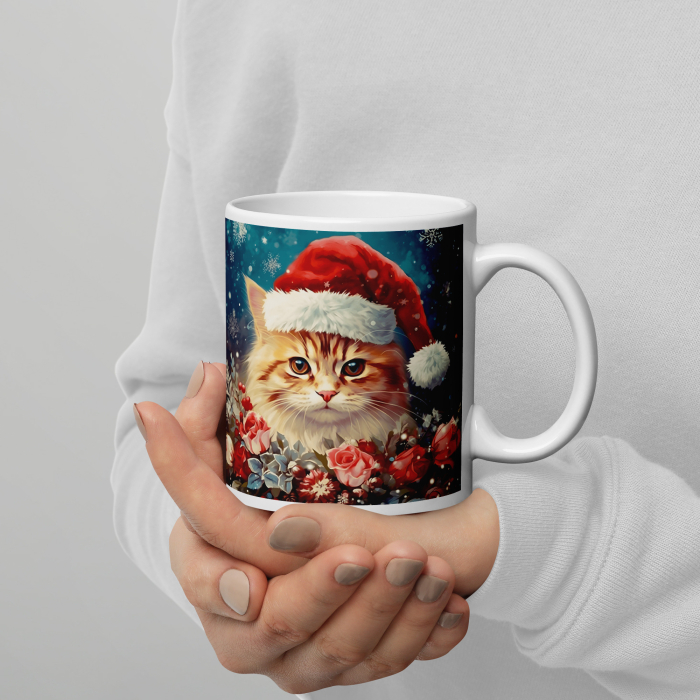 Cana Craciun 11 oz / 330 ml – ceramica – model festiv [5]