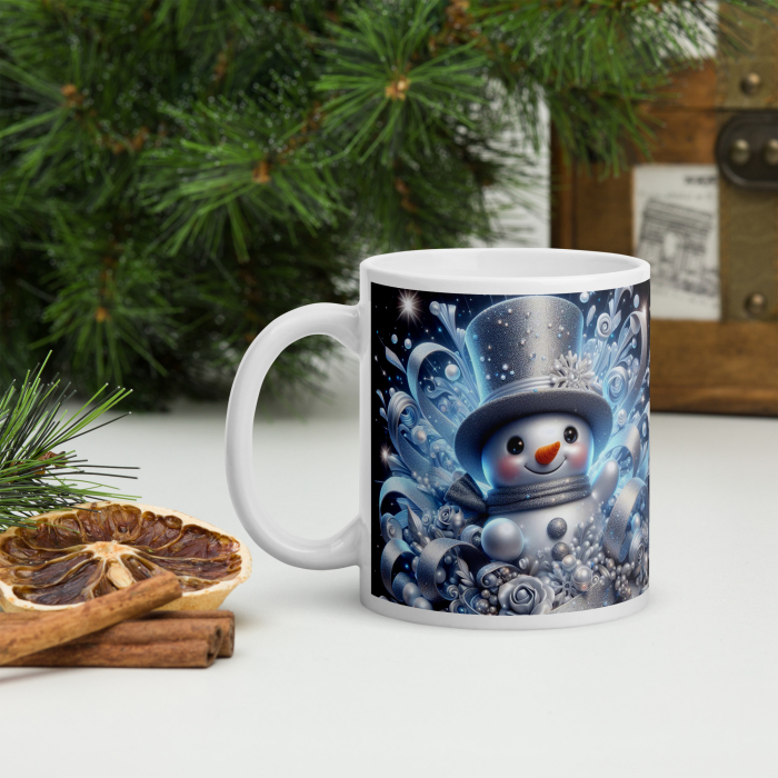 Cana Craciun 11 oz / 330 ml – ceramica – model festiv [1]