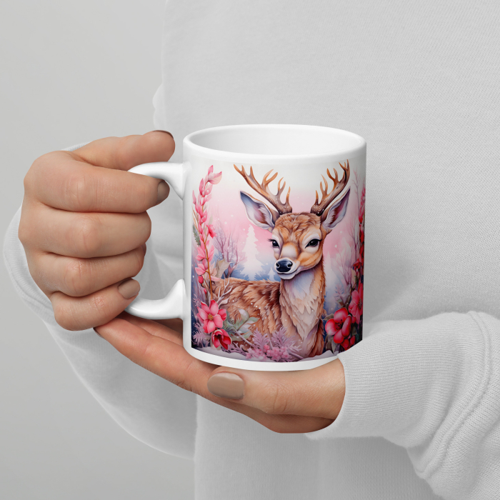 Cana Craciun 11 oz / 330 ml – ceramica – model festiv [4]