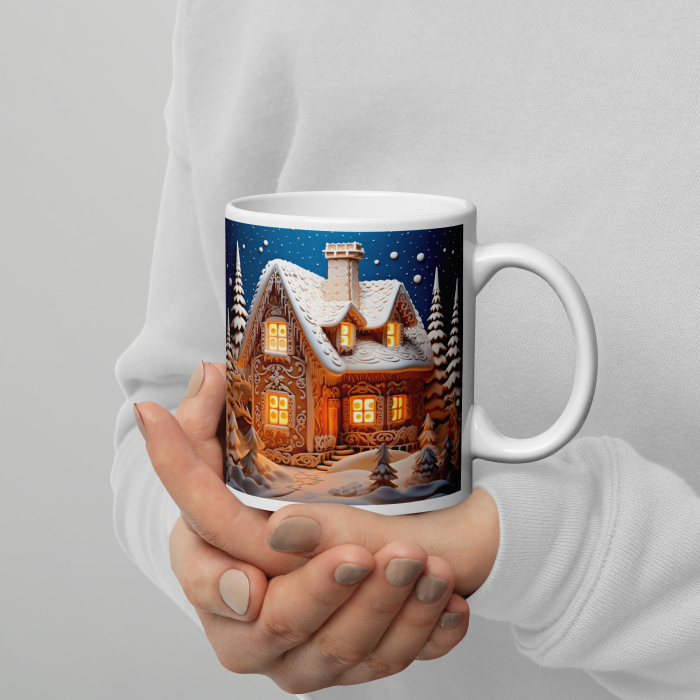 Cana Craciun 11 oz / 330 ml – ceramica – model festiv [5]