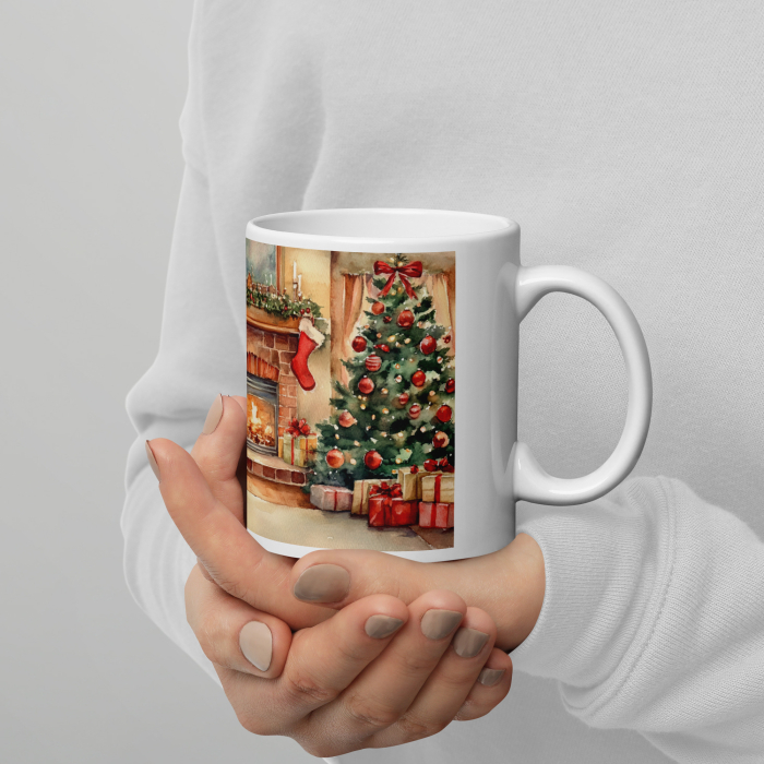 Cana Craciun 11 oz / 330 ml – ceramica – model festiv [5]