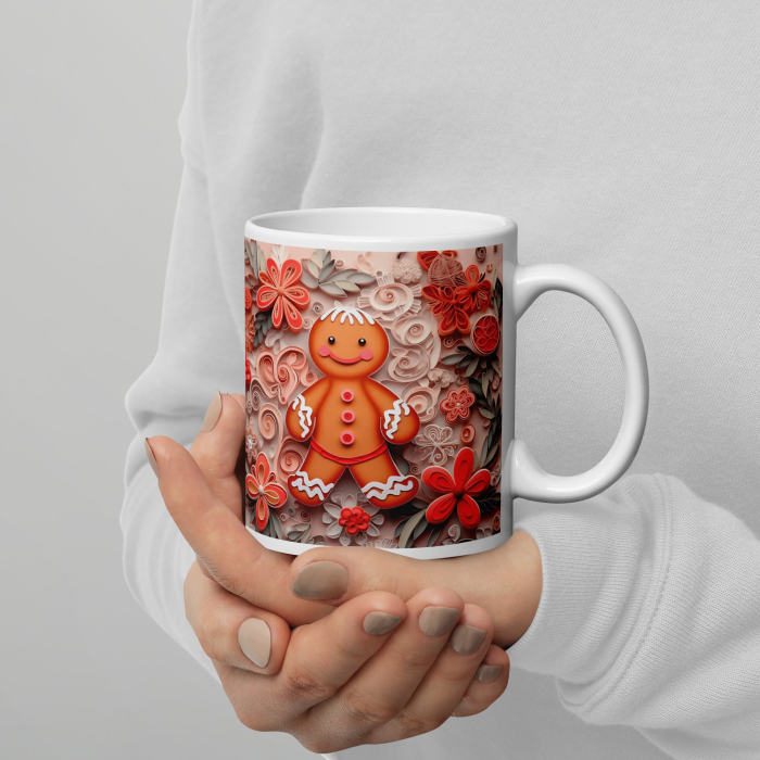 Cana Craciun 11 oz / 330 ml – ceramica – model festiv [5]