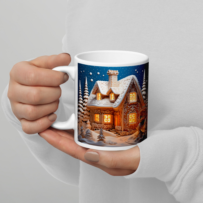 Cana Craciun 11 oz / 330 ml – ceramica – model festiv [4]