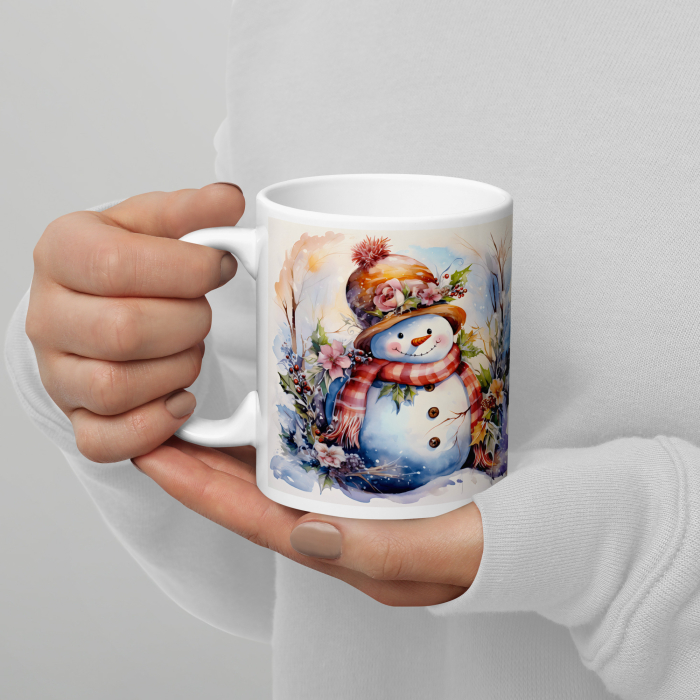 Cana Craciun 11 oz / 330 ml – ceramica – model festiv [4]