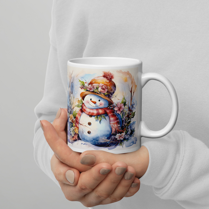 Cana Craciun 11 oz / 330 ml – ceramica – model festiv [5]