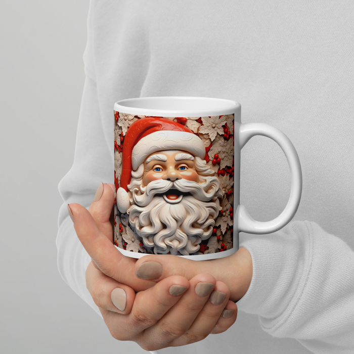 Cana Craciun 11 oz / 330 ml – ceramica – model festiv [5]