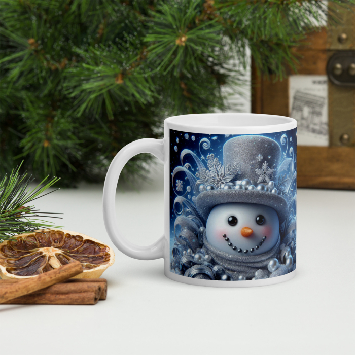 Cana Craciun 11 oz / 330 ml – ceramica – model festiv [1]