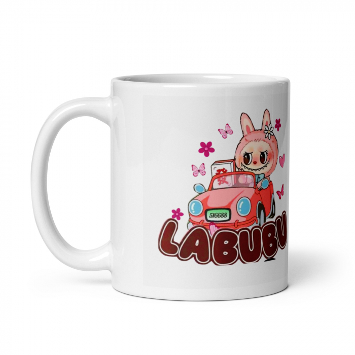 Cana Labubu 330 ml, ceramica – Design adorabil, perfectă pentru revânzare, [5]