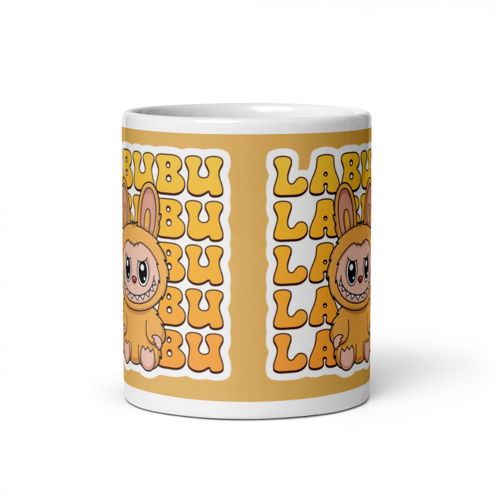 Cana Labubu 330 ml, ceramica – Design adorabil, perfectă pentru revânzare,  [6]