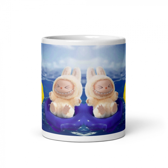 Cana Labubu 330 ml, ceramica – Design adorabil, perfectă pentru revânzare,  [6]