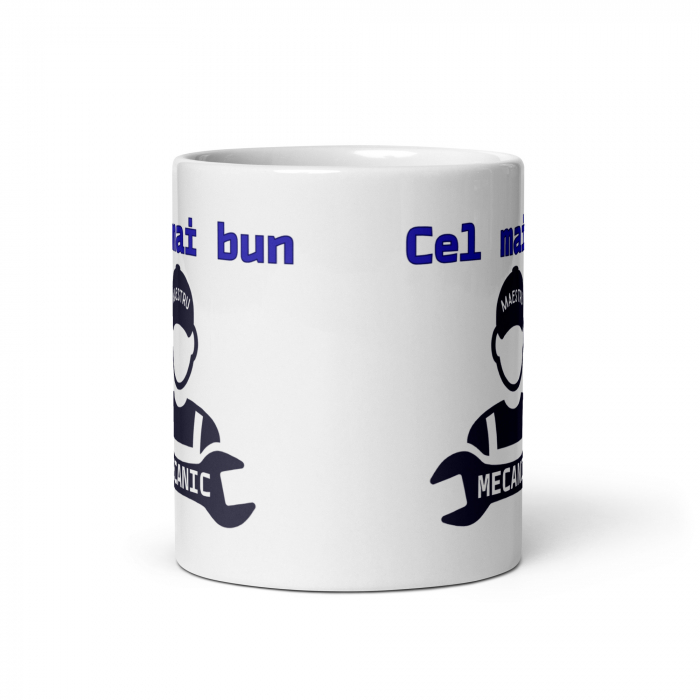 Cana personalizata Pentru cel mai bun mecanic – Cadou special – 330 ml  [5]
