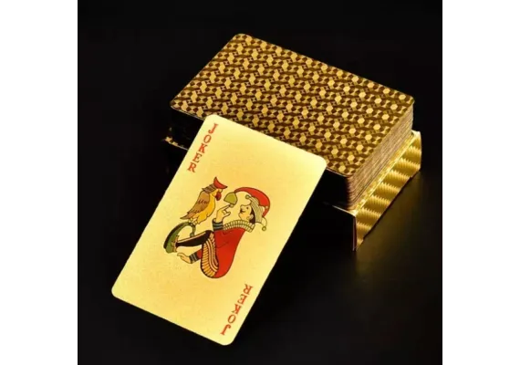 Cărți de joc aurii – Design premium, elegant și durabil pentru colecționari și pasionați,  [1]