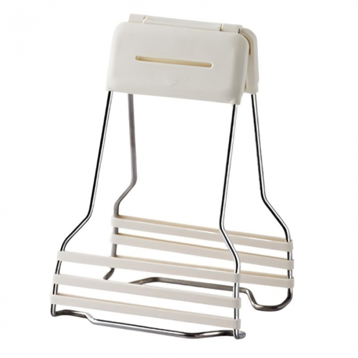 Clema pentru Boluri, , Anti-Alunecare, din Silicon, de Uz Casnic, Rezistent la Temperaturi Inalte, 17.6x11.5x5.15cm, Gri [1]