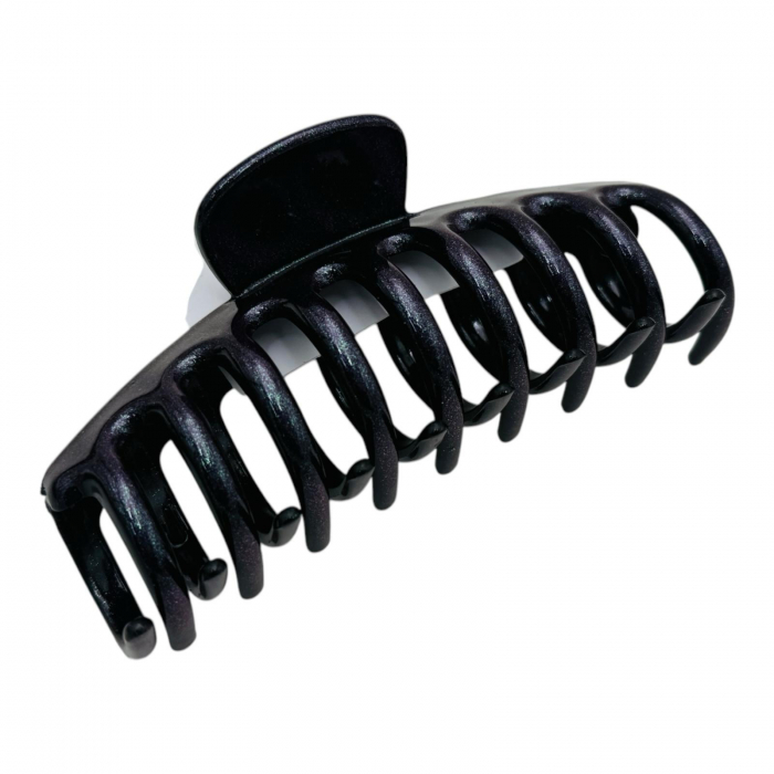 Clește de Păr Mare 11cm, Silicon Lucios, Nuante Cameleonice, Cu Etichetă pentru Expunere |  [2]