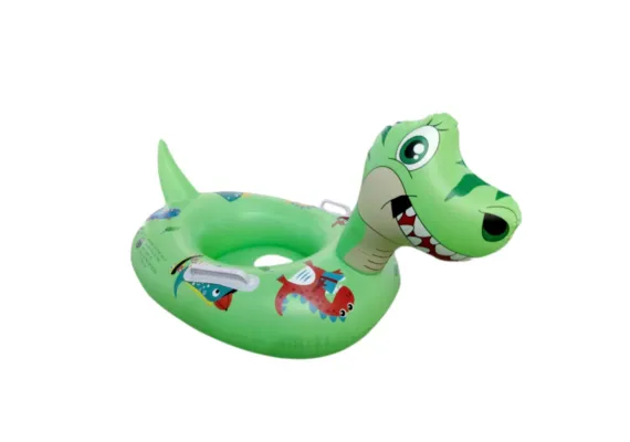 Colac Gonflabil pentru Copii – Model Dinozaur, cu Manere, Sigur si Distractiv,  [1]