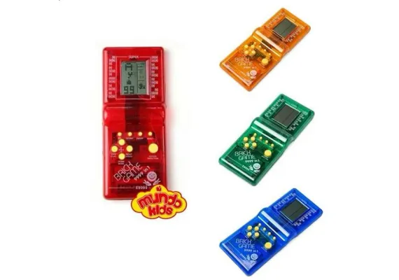Consolă de joc Brick Game, ecran LCD și sunete, multicolor – Distracție retro într-un format portabil,  [1]