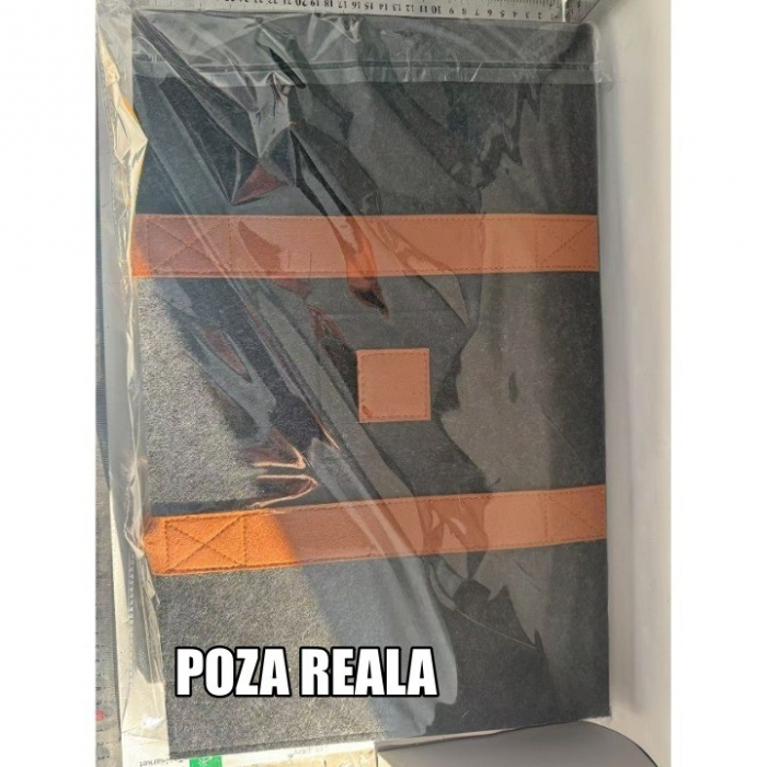 Cos Multifunctional pentru Rufe, Cos Depozitare, , Gri Inchis, 50x34x32, Geanta Durabila pentru Lemne si Accesorii [5]