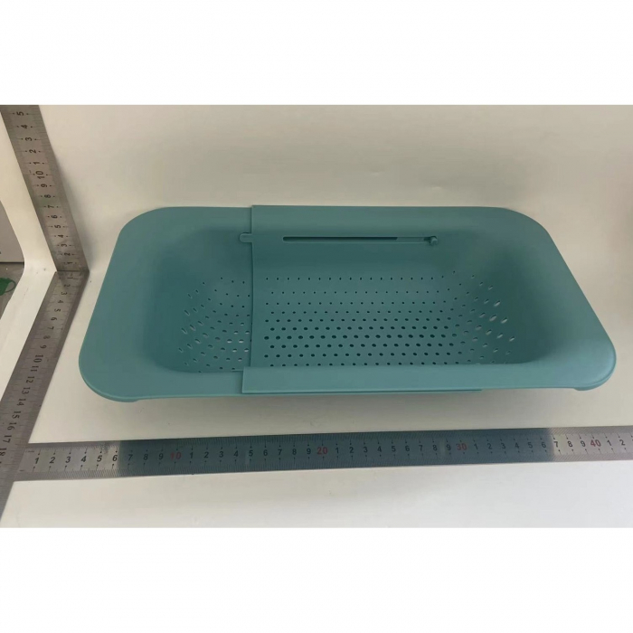 Cos pentru Scurgere Chiuveta de Bucatarie, , Plastic, Telescopic, 36x20x5 cm, Verde [2]