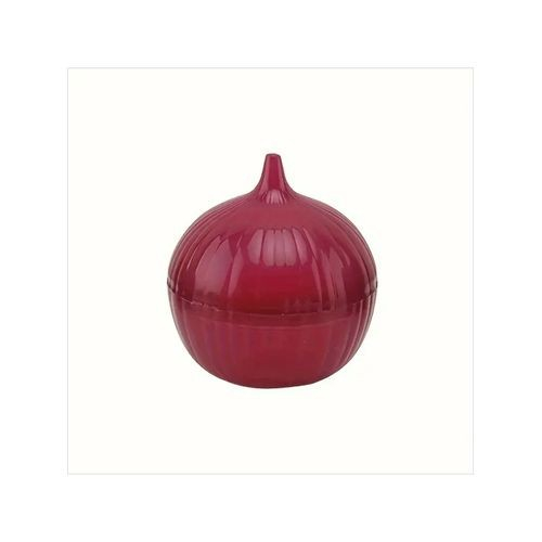 Cutie Alimentara, , Model Ceapa, din Plastic, 11 x 11 x 12 cm, 500 ml, Rosu [4]