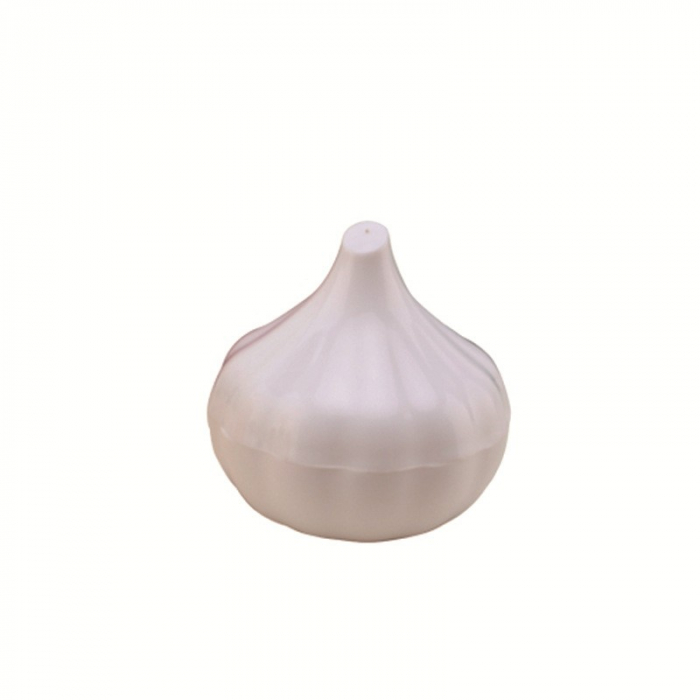 Cutie Alimentara, , Model Usturoi, din Plastic, 9 x 9 x 9 cm, 350 ml, Alb [6]