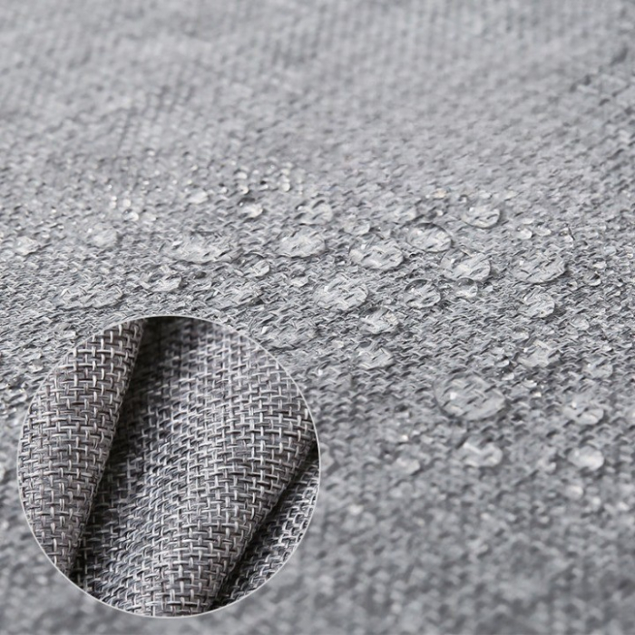 Cutie de depozitare pliabila, , Cu fermoar, 100 L, Textil, 60x42x40 cm, Cadru Metalic, Suport Baza Stabil din Plastic, Gri [3]