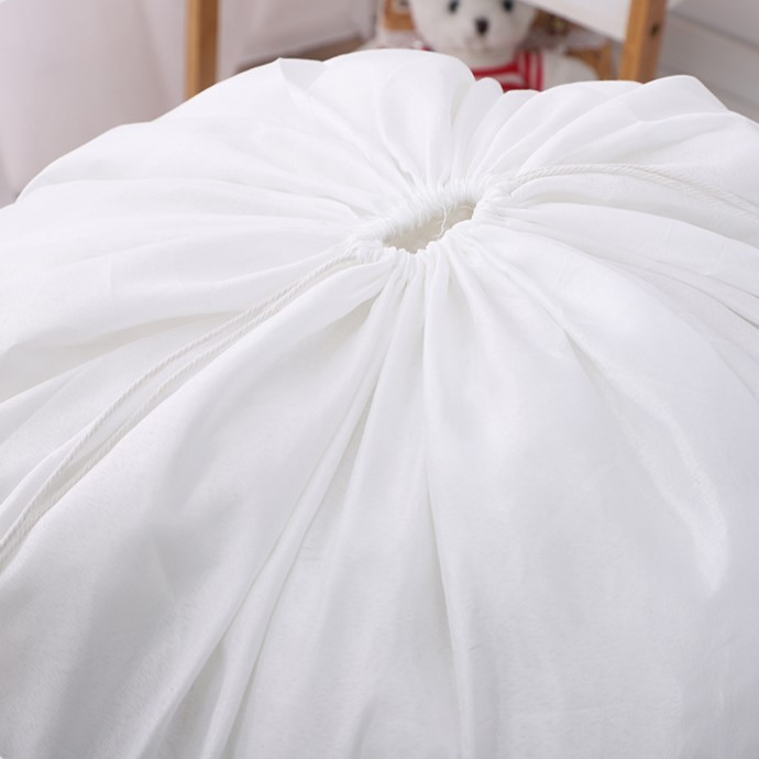 Cutie de Depozitare Pliabila, , Impermeabila, cu Snur, Capacitate 100 L, cu Manere, 50x50x40cm, Model Frunze, Verde [4]