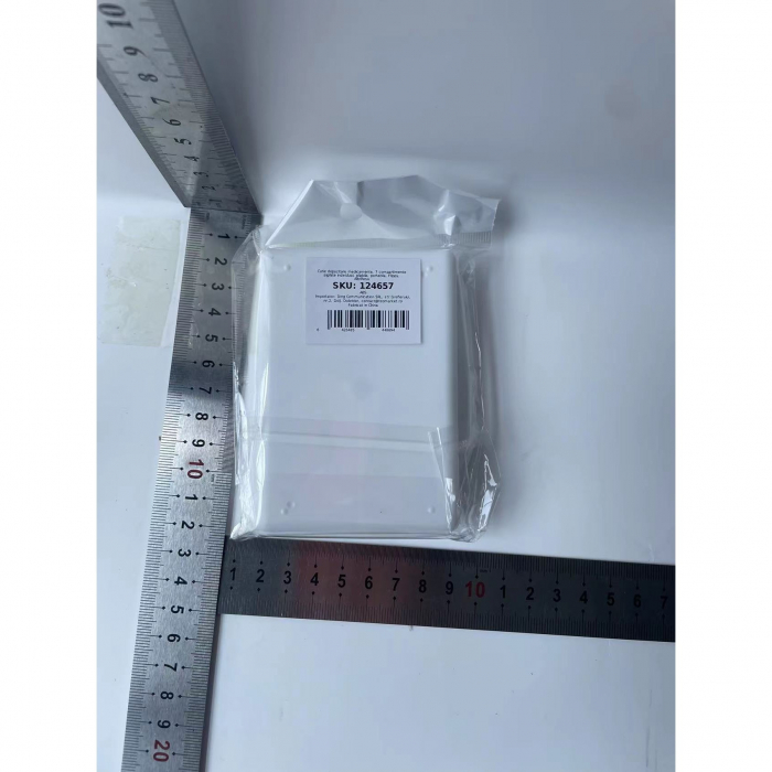 Cutie depozitare medicamente, 7 compartimente sigilate individual, pliabila, portabila, , Alb/Rosu [6]