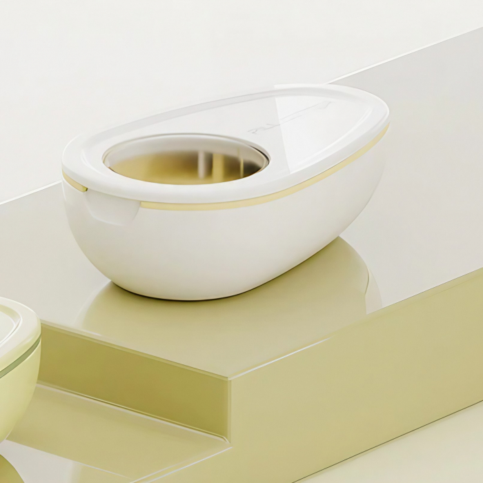 Cutie Taiat Pastile si Depozitare Medicamente, , Alba, 8x5x2.65 cm, Compacta si Portabila, Ideala Pentru Calatorii [3]