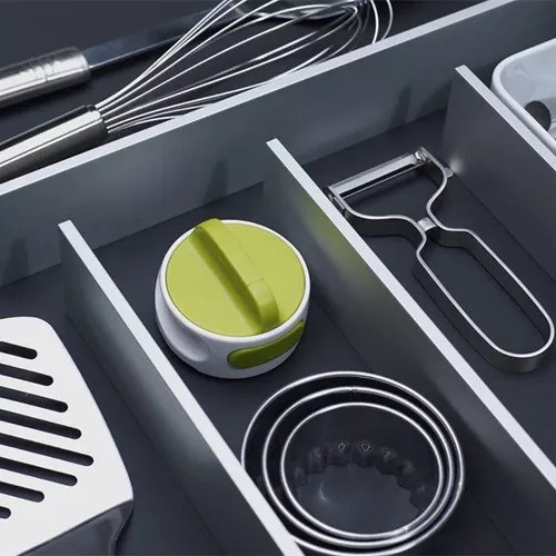 Desfacator Manual de Conserve si Sticle, , 6.8 x 4.8 cm, din ABS + Otel, Verde/Alb [3]