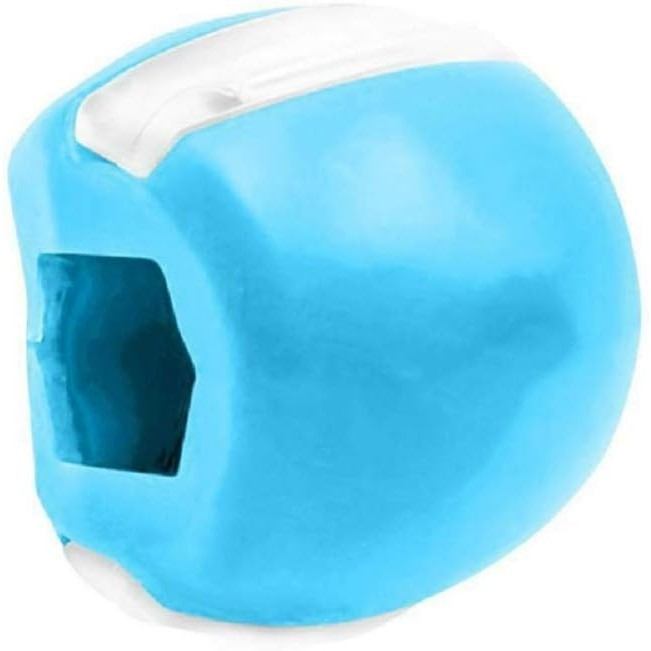 Dispozitiv de Tonifiere Faciala, , din Silicon, Corectare Mandibula/Maxilar, Albastru [4]