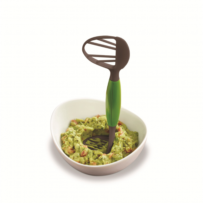 Feliator Multifunctional pentru Avocado, , pentru Taierea in Cubulete si Pasare, pentru Bucatarie, Preparare Guacamole, ABS, 24x7x6 cm, Verde [5]