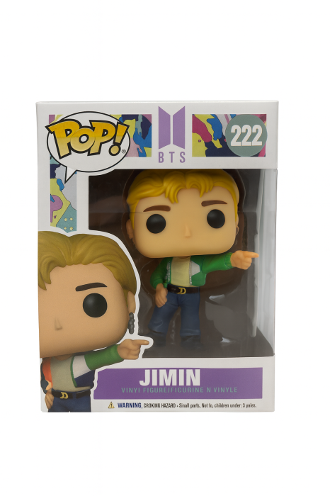 Figurina Style 222, Personaj Blond cu Geaca Verde, Vinil, Colectie si Decor [2]