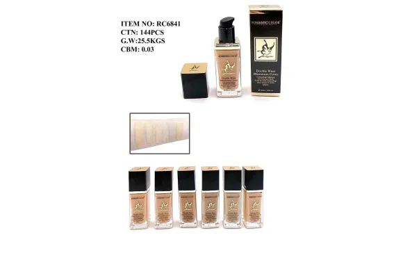 Fond de Ten Romantic Color Double Wear Maximum Cover – 40ml, Acoperire Maxima, Waterproof, Rezistență Îndelungată  [1]
