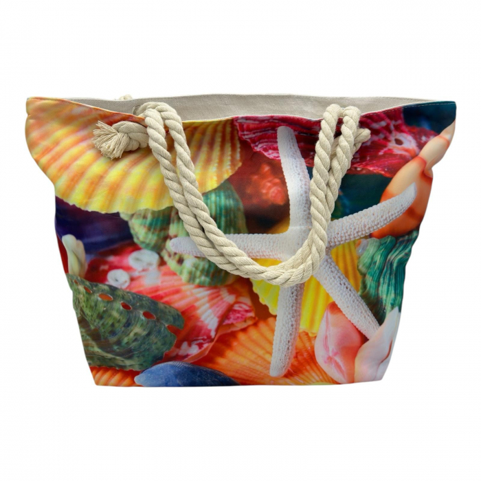 Geanta de Plaja Premium Design Marin - Eleganta si Stil la Malul Marii, Calitate Superioara,  [2]