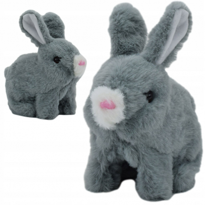 Iepuras din Plus Multicolor – Jucarie Moale si Adorabila pentru Copii,  [4]