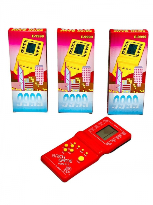 Joc  Tetris multigame, 19×8cm, +3ani,   [3]