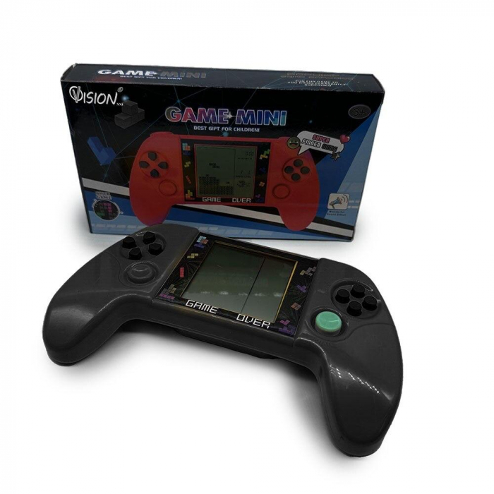 Joc Tetris Vision XXL, consolă 19 cm, ecran jumbo 8 cm, multicolor – Distracție clasică la dimensiuni mari,  [3]