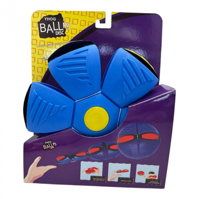 Jucarie interactiva pentru copii, minge zburatoare cu lumini – multicolor, Calitate Superioara,  [3]